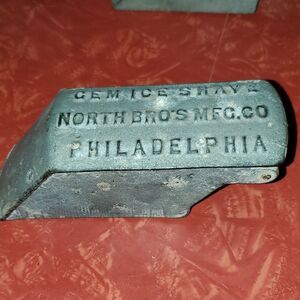 Vintage Gem Ice Shaver North Bros MFG. CO. Philadelphia Manual Cast Iron